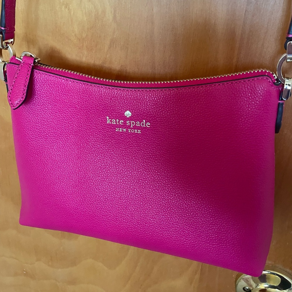 Kate Spade NWOT Barbie Pink Sadie Crossbody Purse